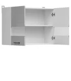 Showcase hinged JUNONA LINE G2W/80/57 BRW light grey gloss order